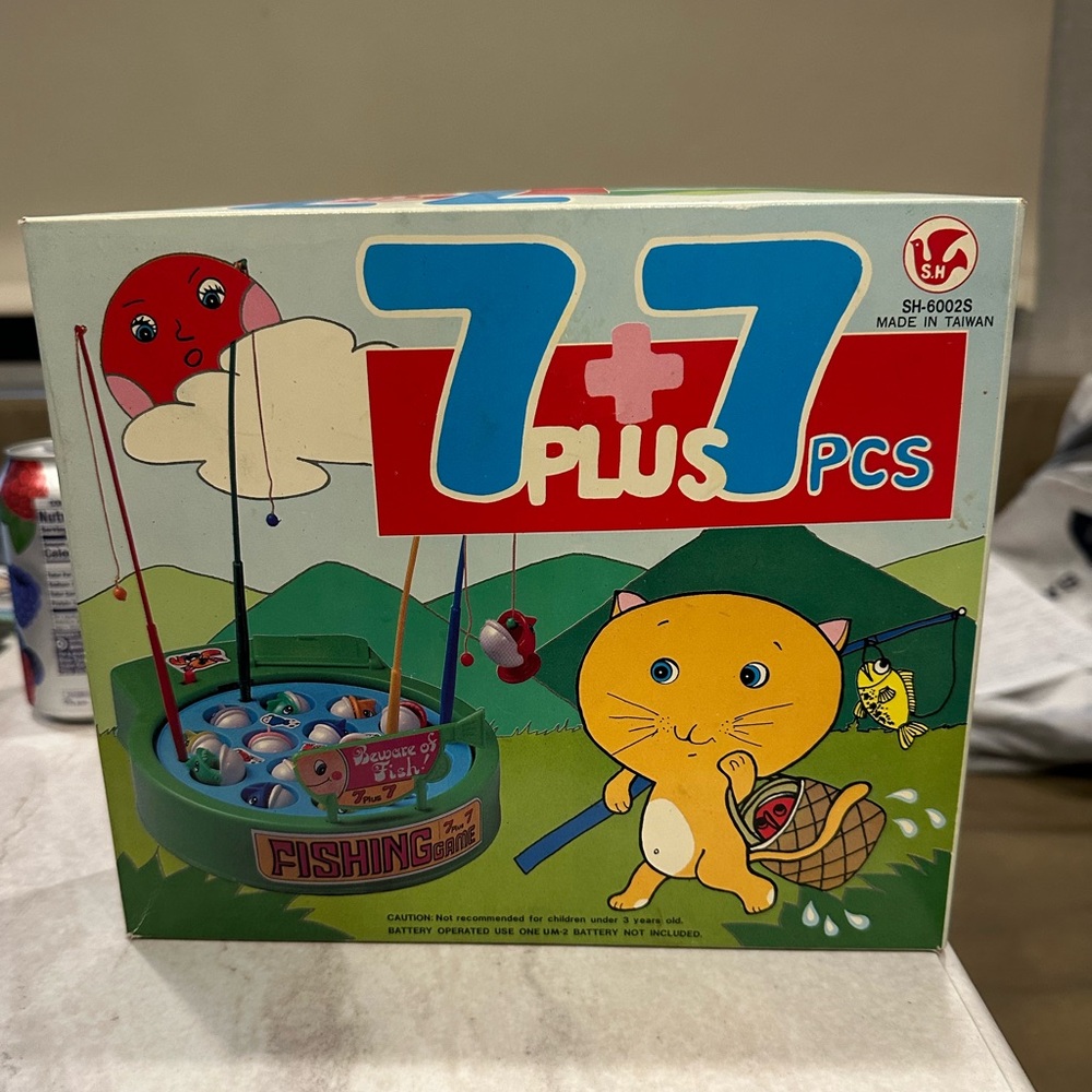 1984 NWB S&H Toy Fishing Game